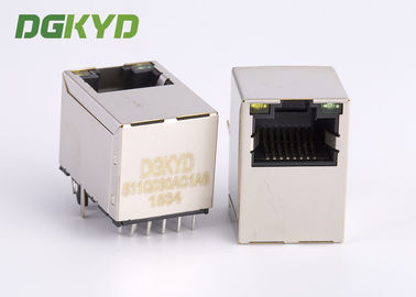 Το τοπ τοπικό LAN Jack, Cat6 Gigabit Rj45 ο μορφωματικός Jack εισόδων Rj45 με το μετασχηματιστή