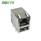 DGKYD611U2B203DA2WDDB Gigabit RJ45 With USB2.0 Socket And Filter PCB Connector RJ45+USB2.0