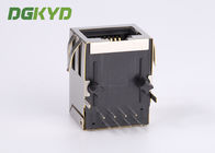 Metal Shielded 100 Base-Tx Cat5 Rj45 Ethernet Connector With Magnetics China Factory
