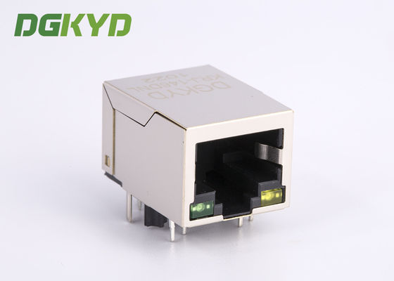 China Supplier Cat5 Megabit Integrated Magnetic RJ45 Connector Female Jack