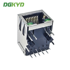 DGKYD111B510DB3A1DPT Single Port Horizontal RJ45 Connector Integrated Transformer Filter POE Bayonet Downward