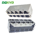 DGKYD59212588HWA1DY1A022 2X5 Port 8P8C Modular Jack No Lamp With Spring Piece Multi Port