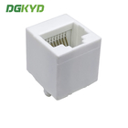DGKYD52241188IWC1DY1027 8P8C RJ45 Connector Network Port Socket Vertical RJ45 All Plastic White