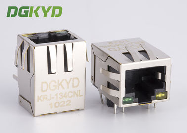 Net Bridge RJ45 Connector With Lan Filter 10 / 100 Base Side Entry Factory Customized