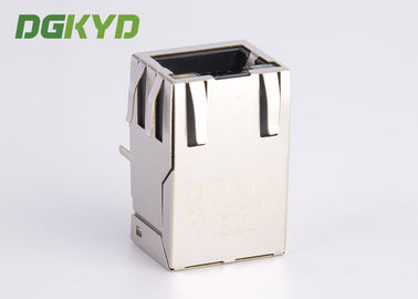 100 base cat5 RJ45 Shielded Connector rj45 female jack with signal filter factory customized