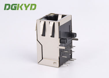 PoE RJ45 Ethernet Connector side entry tab up 100Mb rj45 modular jack customized