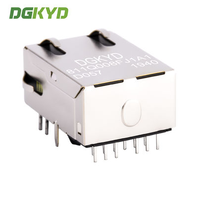 12 Pins RJ45 MAGNETIC JACK