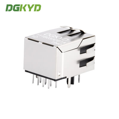 RJ45 interface industrial network port connector 8P8C with shielded shell DGKYD111B033DB1A1D