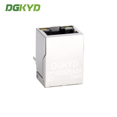 RJ45 Ethernet integrated 100Mbps connector horizontal female socket DGKYD111B002BA2A4D