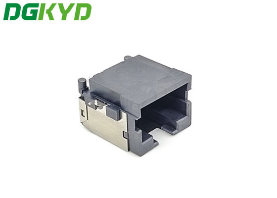 LCP Rj45 Female Connector SMD 8 Pin Sinking On Board DGKYDCB801188GWA6SB1133