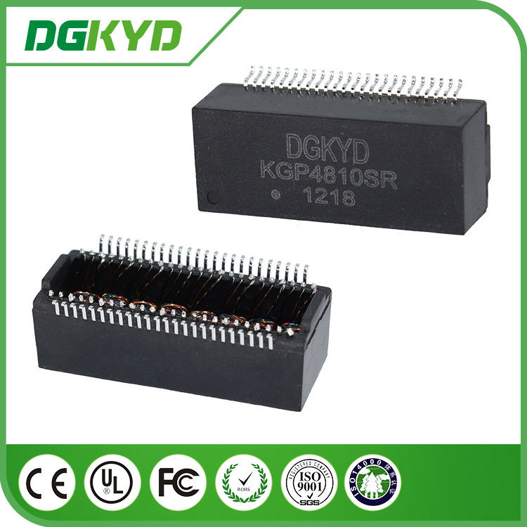 KGP4810SR gigabyte ethernet Ethernet Transformer with POE , SMD Mounting