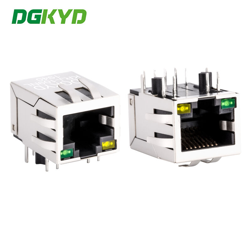 RJ45 connector 100Mbps filter network socket industrial Ethernet switch interface KRJ-109NL