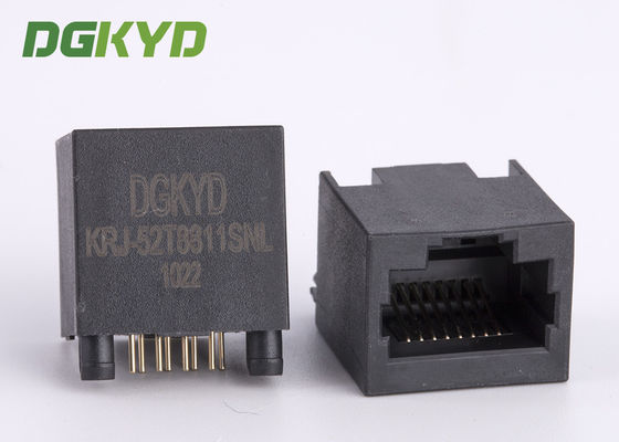 180 Ultrathin Rj45 βαθμού υποδοχή καλωδίων Ethernet συνδετήρων τοπ εισόδων