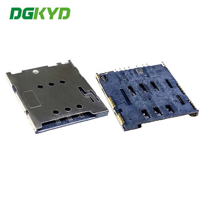 Κρατητής κάρτας MICRO-SIM 1.42H ανόητος τύπου 6+2PUSH κατάλληλος για ηλεκτρονικά προϊόντα DGKYDSIM142H62A6A2Y3WS286