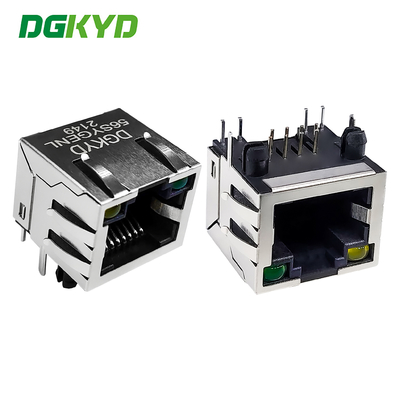 Συνδέτης RJ45 8P8C 56 μεμονωμένη θύρα με διασύνδεση δικτύου φωτισμού και προστασίας DGKYD-56SYGENL