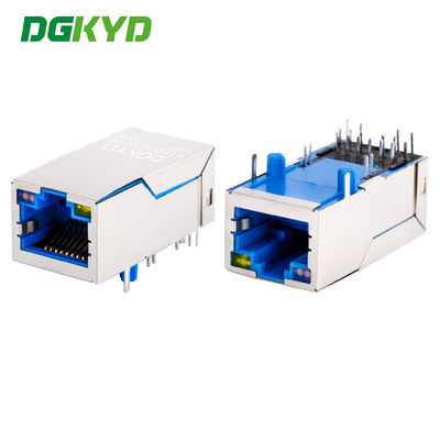 Συνδετήρας Gigabit Ethernet RJ45 Female Jack Single Port 1000M PoE+ Μητρώο DGKYD411Q117AF5D1DP