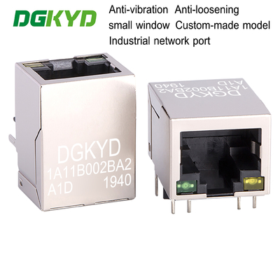 RJ45 100Mbps σύνδεσμος δικτύου πρίζας πρίζας 8P8C συμπαγής επιφάνειας παραθύρου DGKYD1A11B002BA2A1D