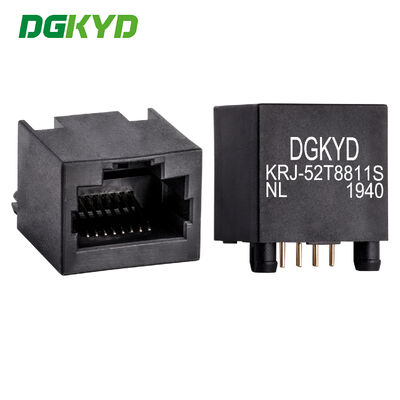 180 μοίρες Πάνω Εισόδου Υπερευαίσθητος Rj45 Συνδετήρας Ηλεκτρονικού Καλώδιου Ηλεκτρονικού Ηλεκτρονικού