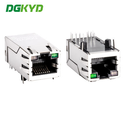 KRJ-339AGYGNL RJ45 Gigabit Connector Δίκτυο επικοινωνίας Port Socket 33 Long Interface