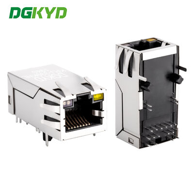 Πύλη RJ45 Gigabit Ethernet με τροφοδοσία POE 33 μήκος με προστατευμένο σύνδεσμο λωρίδας φωτός KRJ-339KNL