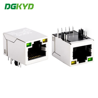 Συνδέτης RJ45 βιομηχανικής κλάσης 100Mbps με φίλτρο και μετασχηματιστή λωρίδας φωτός