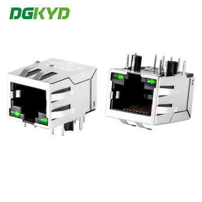 Συνδέτης RJ45 με ενσωματωμένο φίλτρο RJ45 Jack για βιομηχανική διεπαφή δικτύου PCB