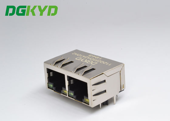 Συνδετήρας 10P8C 2.5G RJ45 Ethernet με το μετασχηματιστή φτερών ζωνών λαμπτήρων