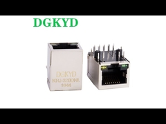 1x2 θύρα 1000M RJ45 Πολλαπλές συνδέσεις θύρας Socket με φως LED